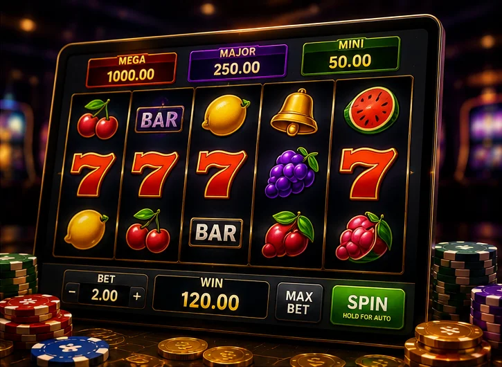 Екран на слот с висок залог във Vavada Casino за играчи от България